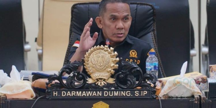 Anggota DPRD Kota Gorontalo Darmawan Duming