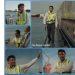 Fais Nemsa berada di pelabuhan kapal terbesar di Belanda saat syuting iklan layanan motivasi pekerja pelabuhan.(istimewa)