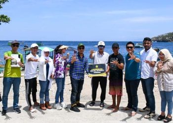 Fadel Muhammad Apresiasi Kepedulian Ideprenuers Club Terhadap Objek Wisata Olele