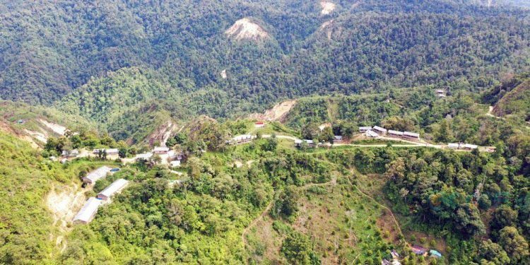 Lokasi Gunung Pani yang memiliki cadangan emas mencapai lebih dari 6 juta ons.