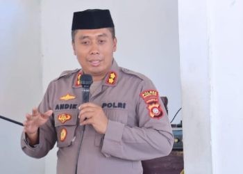 Kapolres Gorontalo Utara, AKBP Andik Gunawan (foto.hms polres gorut)