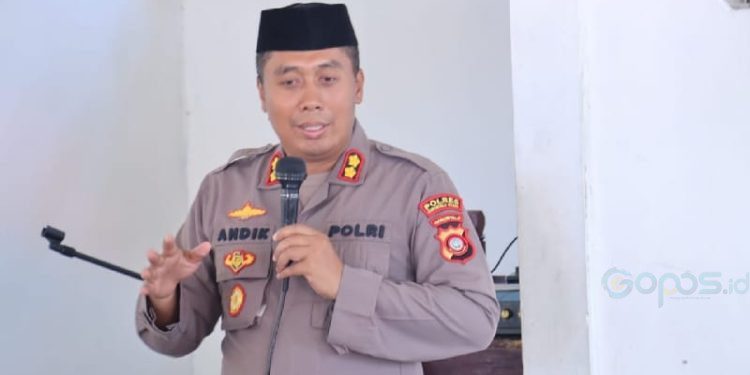 Kapolres Gorontalo Utara, AKBP Andik Gunawan (foto.hms polres gorut)