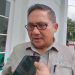 Walikota Gorontalo, Marten Taha usai menghadiri Rapat Forkopimda Provinsi Gorontalo, Selasa (12/9/2023).