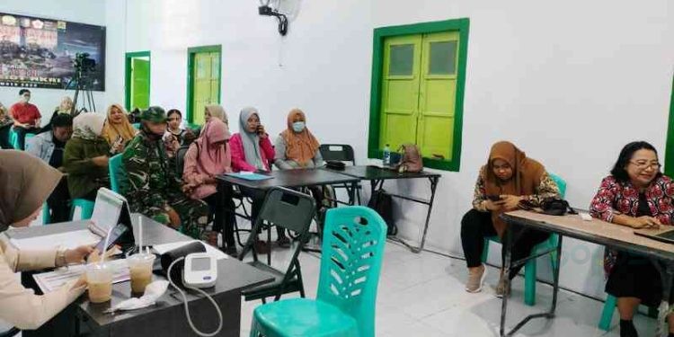 BKKBN Gorontalo menargetkan 7000 akseptor saat pekan pelayanan Keluarga Berencana (KB) Serentak seluruh Indonesia di Rumkitban Gorontalo, Selasa (26/9/2023).