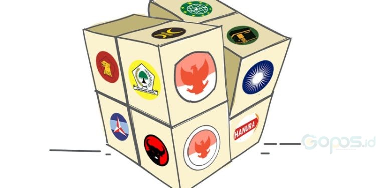 Ilustrasi Koalisi Partai (dok. Rumah Pemilu.org)