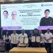 Penandatangan Perjanjian Kerja Sama (PKS) antara KADIN Gorontalo dan Marketplace BeliUMKM pada pembukaan forum bisnis dan Rakorwil 2 KADIN Wilayah Sulawesi di GPCC Kota Gorontalo, Selasa (26/9/2023).