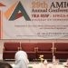 Wakil Menteri Komunikasi dan Informatika Nezar Patria dalam acara 29th AMIC Annual Conference Talk ASAP: Africa-Asia Conference di Bandung, Jawa Barat, Kamis (28/9/2023) (ANTARA/HO-Kemenkominfo)