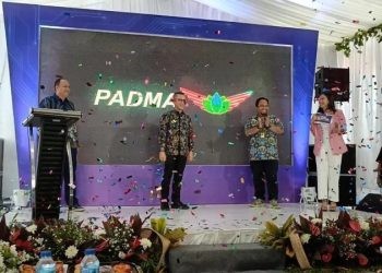 Go Live Program Pertamina Aviation Fuel Delivery Management (PADMA) dari Kota Manado turut dihadiri Direktur Pemasaran Pusat & Niaga Pertamina Patra Niaga, VP Industrial & Marine Fuel Business Pertamina Patra Niaga serta Executive GM Pertamina Patra Niaga Regional Sulawesi, Rabu (20/9/2023)