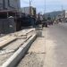 Pembangunan jalan dan drainase di Jl. Nani Wartabone (eks Jl. Panjaitan) yang masih berlangsung sampai dengan saat ini, Rabu (27/9/2023).(Rama/gopos)