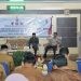 Wakil Bupati Pohuwato, Suharsi Igirisa saat memberikan sambutan pembukaan FGD Kajian Gini Ratio dan Rancangan Awal RPJPD Kabupaten Pohuwato Tahun 2025-2045 yang berlangsung di Aula Bapedda Pohuwato, Selasa (19/9/2023). (F Humas Pemda Pohuwato)