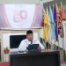 Rektor UNG, Eduart Wolok memberikan keterangan pers terkait kebijakan mahasiswa lulus tanpa skrispsi, Jumat (1/9/2023) (muhajir/gopos)