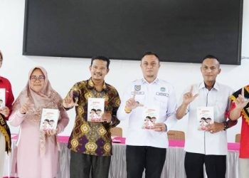 Peluncuran buku cerita bergambar berjudul "Cerita Harian Tata: Nyam... Nyam... Enak dan Bergizi" (dok. dubas)