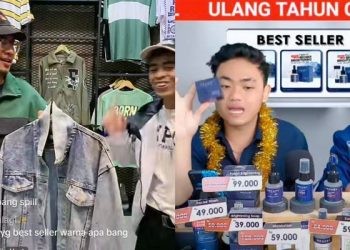 Tangkapan layar penjualan melalui tik-tok shop (tiktok)