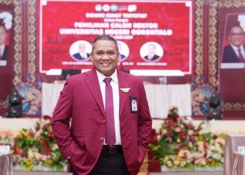 Rektor UNG periode 2023-2027, Eduart Wolok (dok. ung)
