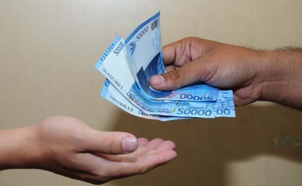 ilustrasi utang.
