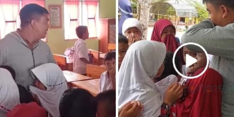 Viral Tangis Histeris Siswa SD Di Gorontalo Utara Saat Seorang Guru ...