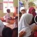 Potongan video siswa SDN 6 Kwandang menangis histeris saat salah seorang gurunya pindah tugas ke sekolah lain.(istimewa)
