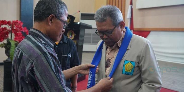 Sekertaris Daerah Kota Gorontalo, Ismail Madjid memberikan apresiasi sekaligus pujian atas keberadaan Gerakan untuk Kesejahteraan TunaRungu Indonesia (GERKATI)