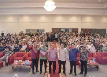Foto Acara Pembukaan Kampus Merdeka Fair di Ball Room Hotal Damhil UNG (Kamis/12/10/2023)