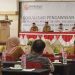 Capt : Suasana sosialisasi pengawasan partisipatif netralitas ASN pada Pemilu serentak tahun 2024, yang berlangsung di City Mall Gorontalo, Selasa (31/10/2023). Foto : Istimewa