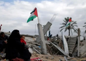 Serukan Semua Masjid Indonesia Baca Doa Qunut Nazilah, Jusuf Kalla: Demi Keselamatan Rakyat Palestina. [REUTERS/Mohammed Salem/wsj/cfo (REUTERS/MOHAMMED SALEM]