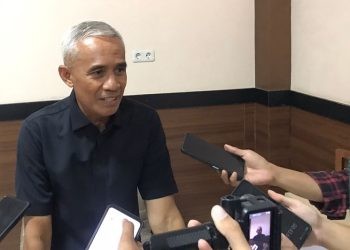 Anggota DPRD Kota Gorontalo Alwi Podungge. (F. Rama/gopos)
