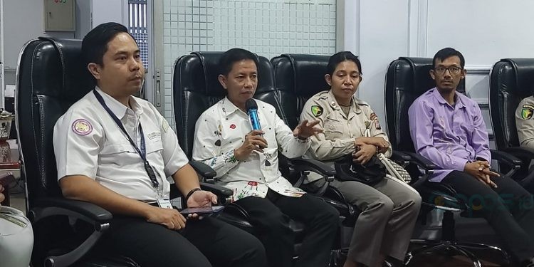 Pertemuan Nasional Fasilitas Kesehatan BPJS Kesehatan Tahun 2023 dan Launching Tranformasi Mutu Layanan JKN, di BPJS Kesehatan Provinsi Gorontalo, Senin (2/10/2023).