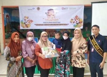 Pemerintah Kota Gorontalo bersama PT. Telkomsel Gorontalo berkolaborasi mengatasi masalah stunting di Kota Gorontalo.