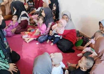 Deputi Bidang Pengendalian Penduduk (DALDUK) BKKBN Republik Indonesia, Dr. Bonivasius Prasetya Ichtiarto optimis angka stunting di Kota Gorontalo turun hingga 10 persen 