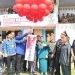 PJ Wali Kota Kotamobagu Asipan Nani bersama sejumlah pejabat dan Ketua KNPI Kota Kotamobagu saat meluncurkan aplikasi Si Proletar pada moment Hari Sumpah Pemuda, Sabtu (28/10/2023).