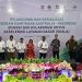 Program Kemitraan Australia-Indonesia untuk Akselerasi Layanan Dasar (SKALA) resmi diluncurkan di Provinsi Gorontalo ditandai dengan pemukulan alat musik polo palo oleh Penjabat Sekretaris Daerah Budiyanto Sidiki bersama Konsulat-Jenderal Australia di Makassar Mr. Todd Dias, Rabu (11/10/2023).(F. Humasprov)