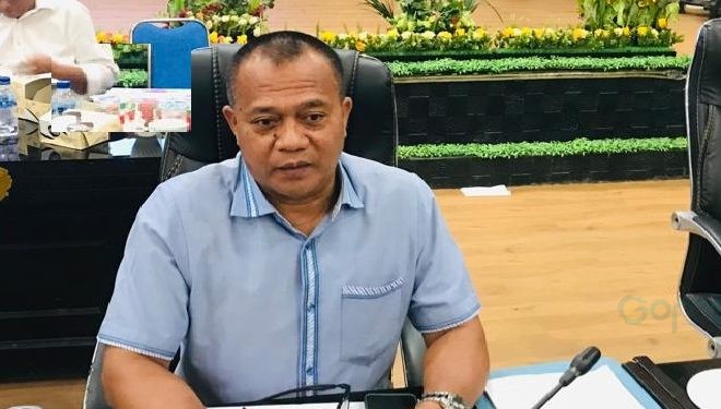 Anggota DPRD Kota Gorontalo Muksin Brekat.(F. Rama/gopos)