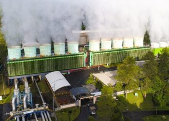Pembangkit Listrik Tenaga Panas Bumi (PLTP) Kamojang milik PLN dengan kapasitas 140 MW yang berlokasi di Kabupaten Bandung, Jawa Barat, sebagai salah satu pembangkit yang terdaftar dalam sistem pelacakan elektronik dari APX TIGRs dan diakui secara internasional untuk mengeluarkan REC. ANTARA/HO-PLN