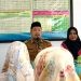 Camat Suwawa Tengah, Oktavianus Tangahu saat memberikan sambutan pada Penyuluhan Program Pembinaan Keluarga Berencana oleh DinsosP3APPKB Bone Bolango, Senin (30/10/2023). (Foto Amalia)
