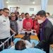 Wakil Menteri Kesehatan Dante Saksono Harbuwono didampingi Penjabat Sekretaris Daerah Provinsi Gorontalo Budiyanto Sidiki usai meresmikan unit layanan Hemodialisa di Rumah Sakit Hasri Ainun Habibie Gorontalo, Senin (23/10/2023).(F. Humasprov)