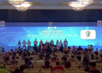 Pemerintah Kota Gorontalo berhasil menjadi salah satu daerah terbaik pemanfaatan teknologi informasi di tahun 2023 dari Kementerian Komunikasi dan Infromatika (Kemenkominfo) RI. 