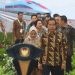 Presiden Jokowi saat meresmikan operasionalisasi kereta cepat, Senin (2/10/2023). (F. Setkab)