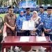 Penandatanganan Naskah Perjanjian Hibah Daerah (NPHD) antara KPU dan Pemerintah Daerah Bone Bolango, Rabu (29/11/2023).