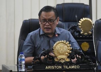 Anggota DPRD Kota Gorontalo Ariston Tilameo.