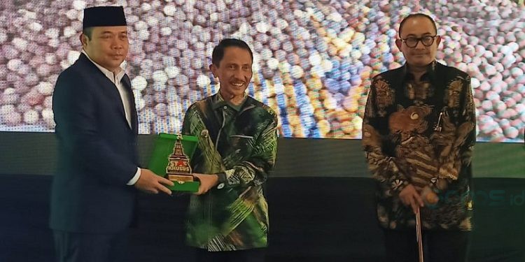 Bupati Gorontalo Nelson Pomalingo pada Rakornis Staf Khusus Kepala dan Wakil Kepala Daerah, Sabtu (25/11/2023).