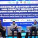 Forum diseminasi bertajuk Gorontalo Economic Outlook dengan tema “Sinergi Upaya Mewujudkan Ketahanan Pangan Daerah Melalui Penguatan Kelembagaan dan Integrasi Neraca Pangan”, Selasa (7/11/2023) di Ballroom Lt.4 KpwBI Provinsi Gorontalo.(Dok Humas BI Gorontalo)