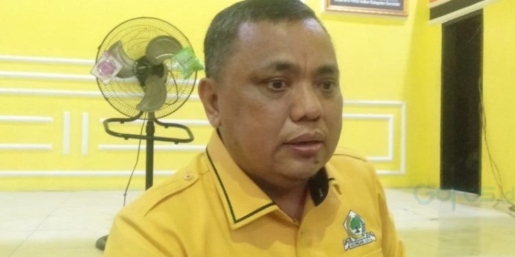 Ketua DPC Partai Golkar Kabupaten Gorontalo Hendra Hemeto.