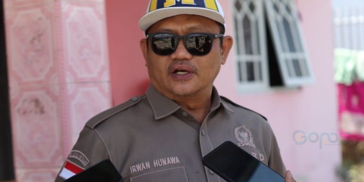 Anggota DPRD Kota Gorontalo Irwan Hunawa.