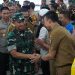 KASAD Jendral TNI Agus Subiyanto menghadiri Deklrasi Pemilu Damai 2024 di Kabupaten Ciamis, Jawa Barat, Senin (6/11/2023).