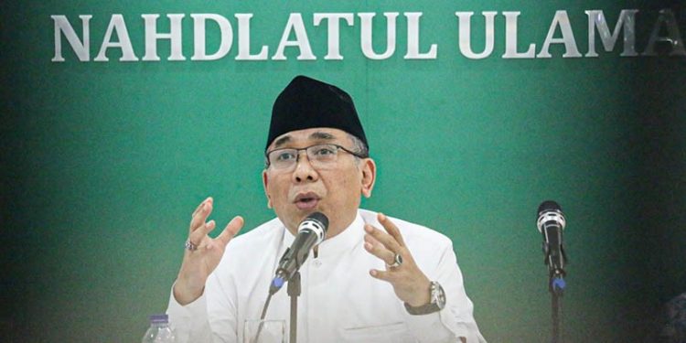 Ketua Umum PBNU KH Yahya Cholil Staquf