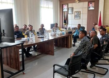 Komisi I DPRD Provinsi Gorontalo melakukan kunjungan kerja ke SPN Polda Gorontalo, Sabtu (25/11/2023)