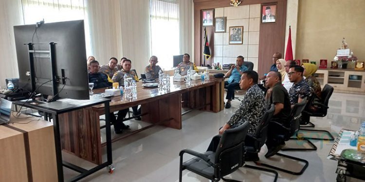 Komisi I DPRD Provinsi Gorontalo melakukan kunjungan kerja ke SPN Polda Gorontalo, Sabtu (25/11/2023)