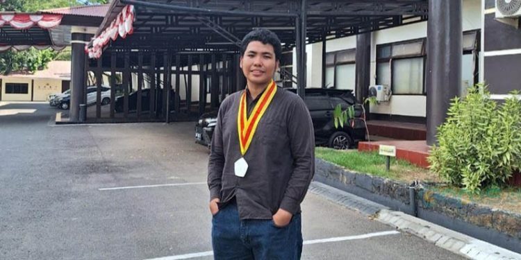 Ketua Umum Perhimpunan Mahasiswa Hukum Indonesia (Permahi) Gorontalo, Moh. Sahrul Lakoro