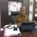 Sekretaris Daerah Kabupaten Gorontalo Roni Sampir saat dikonfirmasi nasib tenaga honorer, Senin (6/11/2023).