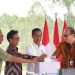 Presiden Joko Widodo melakukan pencanangan pembangunan Rumah Sakit di IKN, Rabu (1/11/2023).(BMI Setpres)
